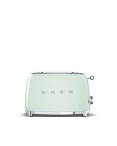 Smeg 2 Slice Toaster 50\'s Style Pastel Green TSF01PGEU