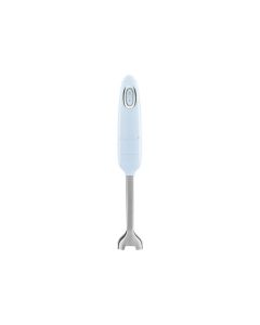 Smeg Hand Blender 50\'s Style 700W Pastel Blue HBF11PBEU