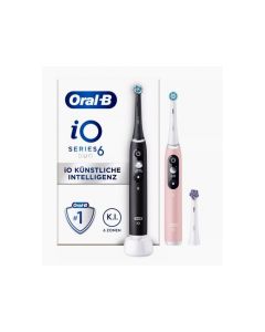 Oral-B iO 6 Duo black lava/pink sand