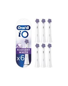 Oral-B iO Radiant White Brush Heads Pack of 6 White 4210201434856