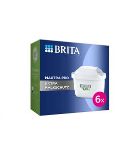 BRITA Pack de 6 cartouches Filtrantes Maxtra Pro avec protection supplémentaire contre le tartre 122
