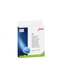 JURA Comprimés de Nettoyage pour Machine à Café Automatique 3-phase 25045