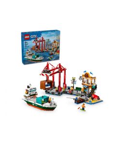 LEGO City - Le port et le navire marchand (60422)