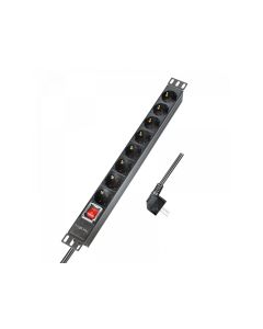 LogiLink Prise de courant pour 8 appareils, avec interrupteur PDU8C01