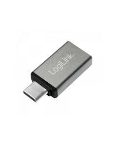 LogiLink Adatateur USB 3.2 Gen1 Type-C C/M vers USB-A/F, OTG, silver AU0042