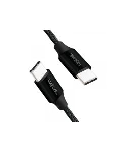 LogiLink câble USB-C vers USB-C 1m noir CU0154