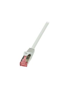 LogiLink PrimeLine Câble réseau 0.50m Gris CQ2022S