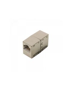 LogiLink RJ45 mini patch cable connector Cat.5e, metal housing NP0031