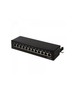 LogiLink Cat.6A Patchpanel 12 Ports NP0019B
