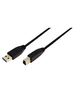 LogiLink cable USB 3.0 connection A->B 2x plugs 2.00 meters CU0024