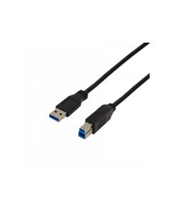 LogiLink cable USB 3.0 connection A->B 2x plugs 1.00 meter CU0023