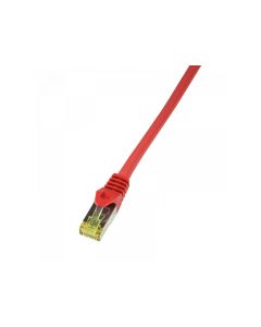 LogiLink patch cable Cat.6A 500MHz S/FTP red 5m, GHMT certified CQ5074S