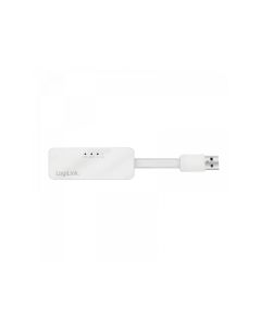LogiLink UA0144B - Avec fil - USB - Ethernet - 100 Mbit/s - Blanc UA0144B
