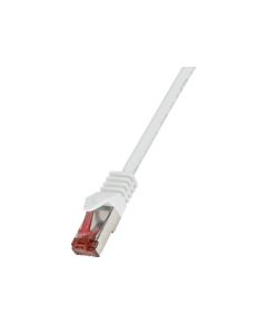 LogiLink Patch Cable PrimeLine Cat.6 S/FTP 0.5m White CQ2021S
