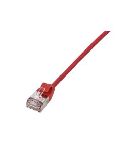 LogiLink Patch Cable SlimLine Ultraflex Cat.6A U/FTP 1m Red CQ9034S