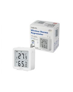 LogiLink Wi-Fi Smart Thermo-Hygrometer Tuya compatible White SC0116