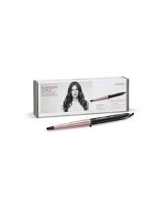 BaByliss Conical Wand Curling Wand Black/Pink C454E