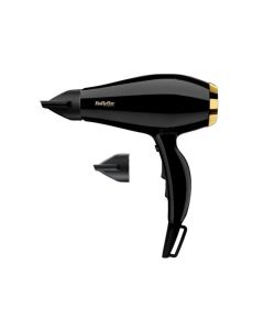 BaByliss Super Pro 2300 Hairdryer Black/Gold 6714E