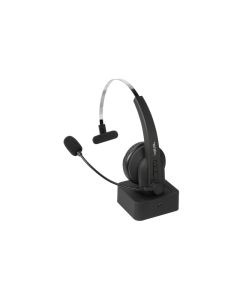 LogiLink BT 5.0 Mono Headset with Charging Station Microphone Black BT0059