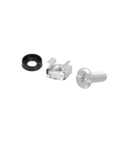 LogiLink M6 Screws + Cage Nuts fastening set 50 pack AC0112