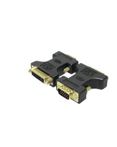 LogiLink DVI Adapter DVI-I/F to VGA/M 1080p Black AD0002