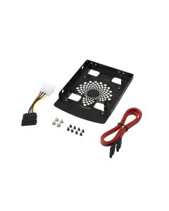 LogiLink Hard Drive Mounting frame from 2.5 to 3.5 for 2x HDD/SSD AD0011