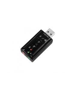 LogiLink USB Sound Card with Virtual 7.1 Sound effect UA0078