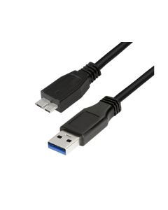 LogiLink USB 3.0 Cable USB-A/M to Micro-USB/M 3m Black CU0028