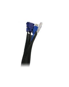 LogiLink Cable Hose (Velcro) PET AD32mm 1.8m black KAB0006