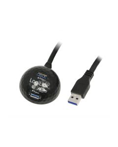 LogiLink USB 3.0 Cable USB-A/M to 2x USB-A/F Docking Ball 1.5m CU0035