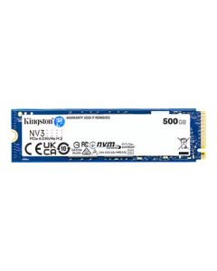 Kingston 500GB SSD NV3 M.2 2280 PCIe 4.0 SNV3S/500G