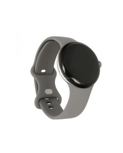 Google Pixel Watch 41mm LTE Polished Silver/Charcoal GA04303-DE