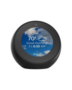 Amazon Echo Spot Smart Alarm Clock 2024 Black B0C2S2J7JP