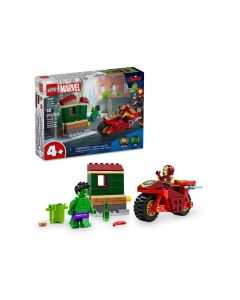 LEGO Marvel - Iron Man with Bike and the Hulk (76287)