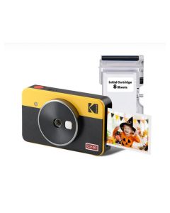 KODAK Instant Camera Mini Shot 2 Retro + 8 Sheets Yellow