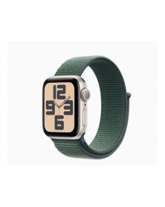 Apple Watch SE alu starlight 40 mm GPS sports lac vert sport (MXEH3QF/A)