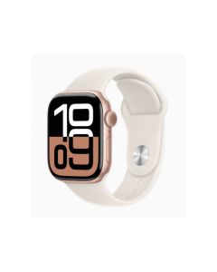 Apple Watch S10 Alu rose or 42 mm GPS+Cell sports blush clair (MWXA3QF/A)