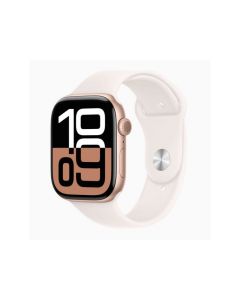 Apple Watch S10 Alu Rose or 46mm GPS+Cell Sports Rose Clair (MWY63QF/A)