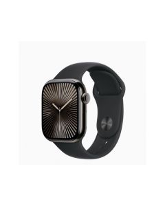 Apple Watch S10 Titan Ardoise 42mm GPS+Cellulaire Sport Noir (MWXG3QF/A).