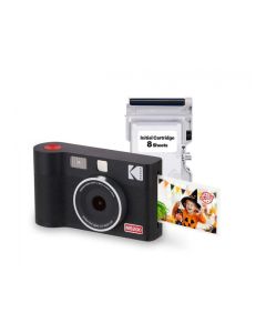 KODAK Instant camera Mini Shot 2 ERA 2.1x3.4 inch Black (KOCAMMS200B)
