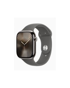 Apple Watch S10 Titane Naturel 46mm GPS+Cell Sport Gris S/M (MWY93QF/A)
