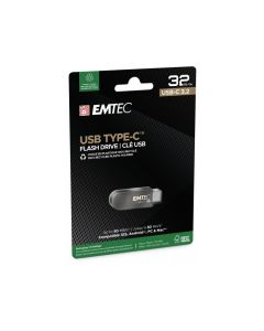 Emtec clé USB Duo C280 32Go USB 3.2 + USB-C