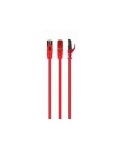 CableXpert CAT6A Câble de brassage (LSZH), Rouge, 30m - PP6A-LSZHCU-R-30M