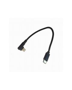 CableXpert Câble de chargement-données USB, 0.2m, noir - CC-USB2-CMMLL-0.2M