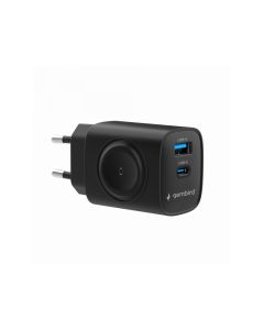Gembird USB Chargeur de type C, 20 W, noir - TA-UC-PDQCW20-01-BK