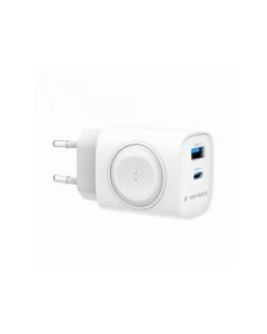 Gembird Chargeur rapide USB de type C, 20 W, noir - TA-UC-PDQCW20-01-W