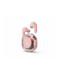 Gembird Écouteurs TWS In-Ears Transparents, Rose - TWST-01-PK