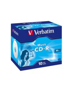 CD-R 80 Verbatim Audio 16x 10er Jewel Case 43365