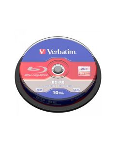 BD-RE 25GB Verbatim 2x 10er Cakebox 43694