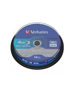 BD-R 50GB Verbatim 6x 10er Cakebox 43746